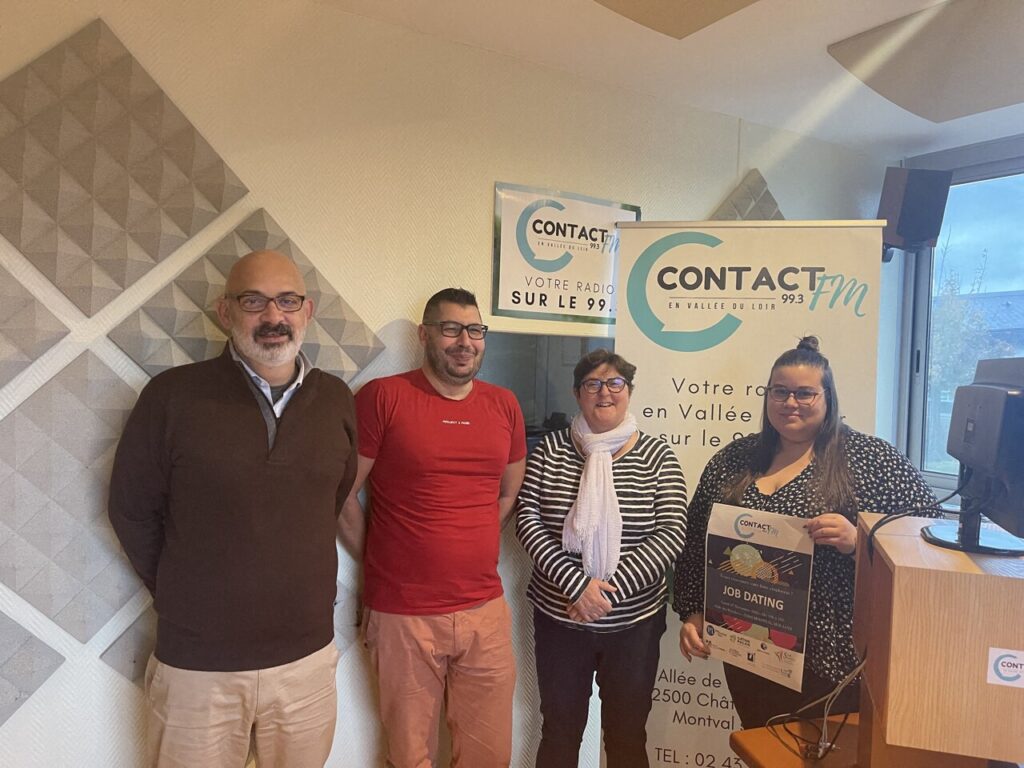 La radio Contact FM organise un événement de rencontre professionnelle à Montval-sur-Loir !