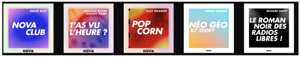 Découvrez la nouvelle tendance radio – NRJ Global commercialise les podcasts les plus captivants de Radio Nova!