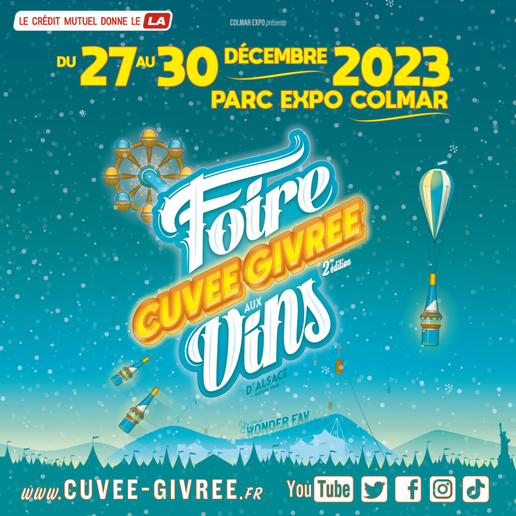 Participez à la cuvée givrée de la foire aux vins de Colmar grâce à Fun Radio Belfort – Obtenez vos entrées gratuitement !