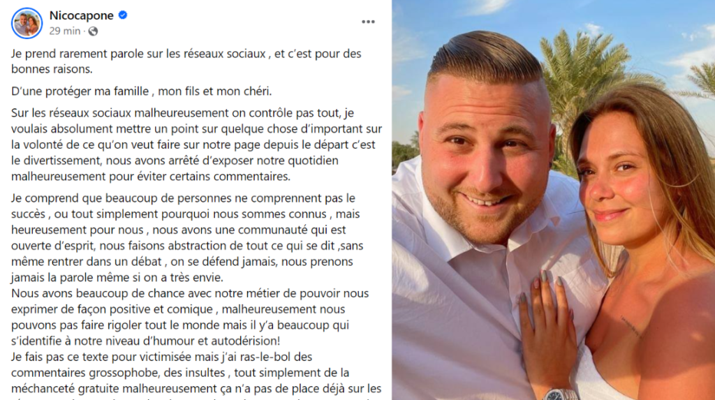 Dani et Nico Capone, les TikTokers qui prennent une décision majeure : ils gardent leur vie privée pour eux !
