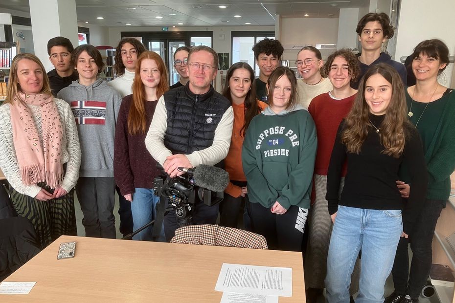 Découvrez comment nous avons répondu aux questions percutantes des élèves d’un collège de Tours
