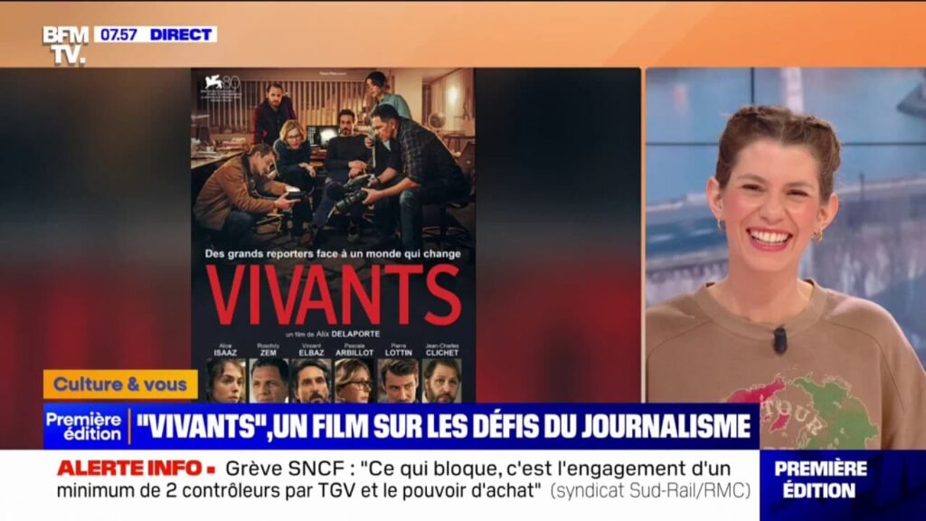 Le film ‘Vivants’ : une plongée captivante dans les coulisses du journalisme, à ne pas manquer en salles dès ce mercredi !