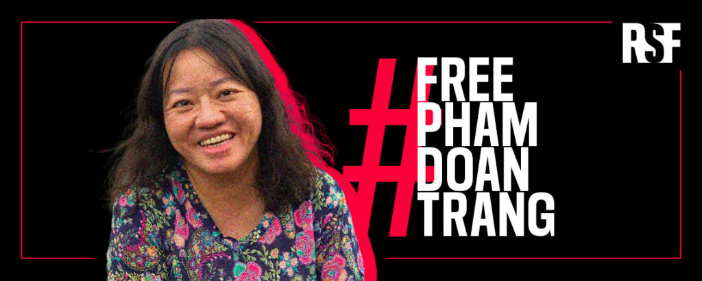 Vietnam : Une mobilisation mondiale pour libérer la journaliste Pham Doan Trang, détenue depuis cinq ans